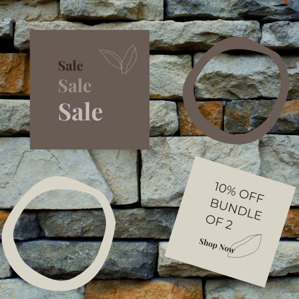 Bundles of 2 are 10% off